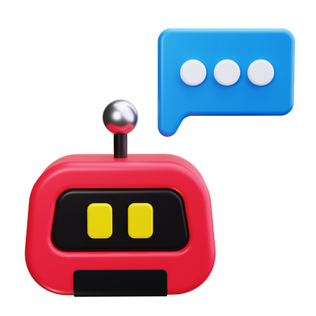 Chatbot  3D Icon