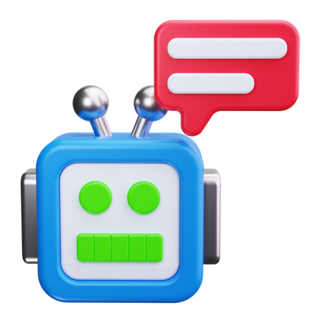 Chatbot  3D Icon