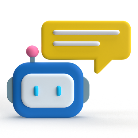 Chatbot  3D Icon