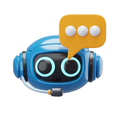 Chatbot 3D  3D Icon