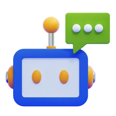 Chatbot  3D Icon