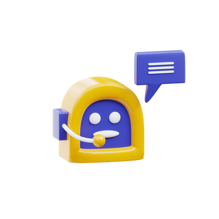 Chatbot  3D Icon