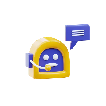 Chatbot  3D Icon