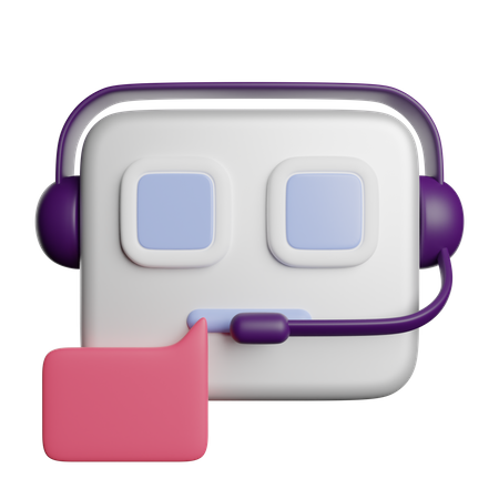 Chatbot  3D Icon