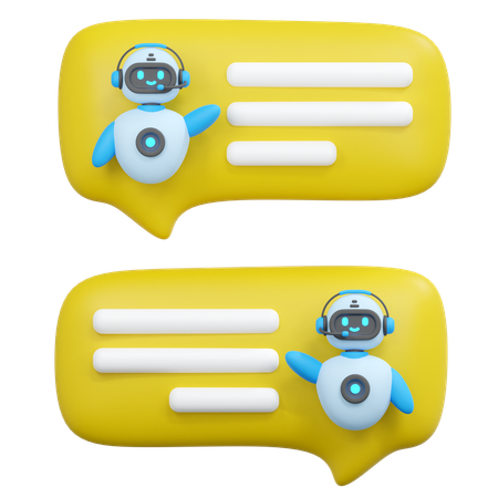 Chatbot  3D Icon