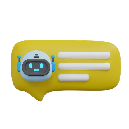 Chatbot  3D Icon