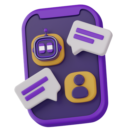 Chatbot  3D Icon