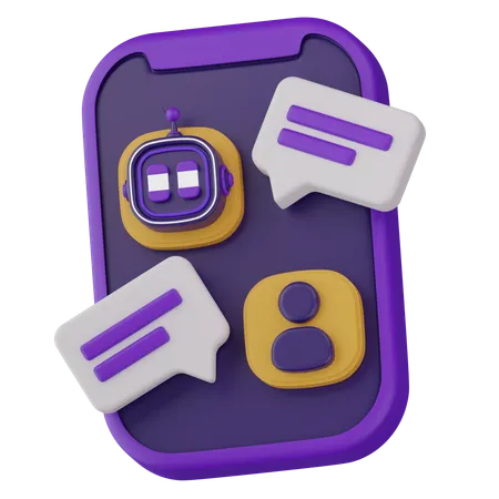 Chatbot  3D Icon