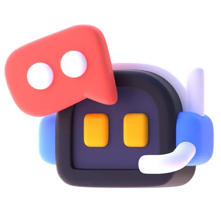 Chatbot  3D Icon