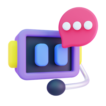 Chatbot  3D Icon