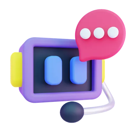 Chatbot  3D Icon