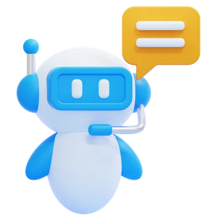 Chatbot  3D Icon