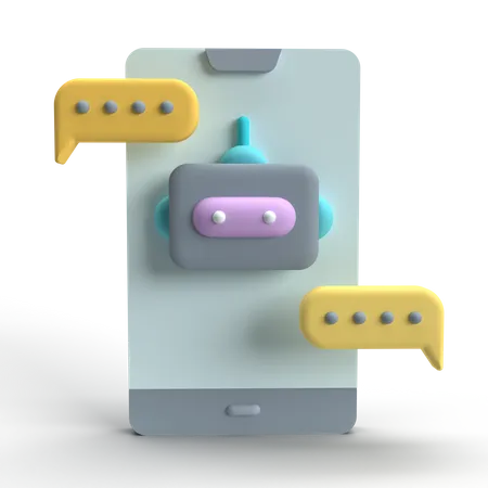 Chatbot  3D Icon