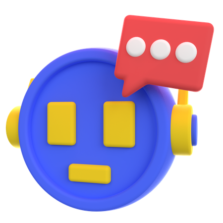 Chatbot  3D Icon