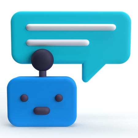 Chatbot  3D Icon