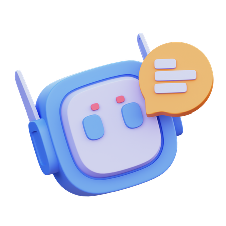 Chatbot  3D Icon