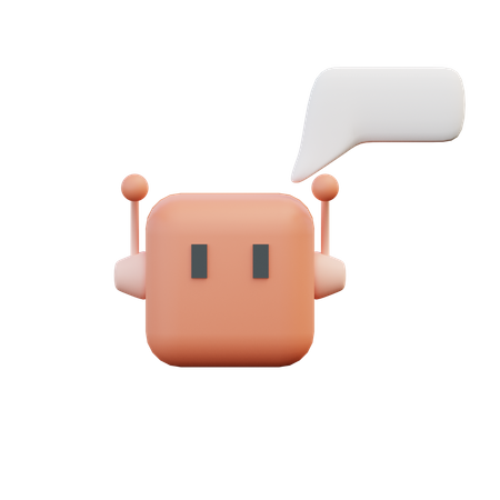 Chatbot  3D Illustration