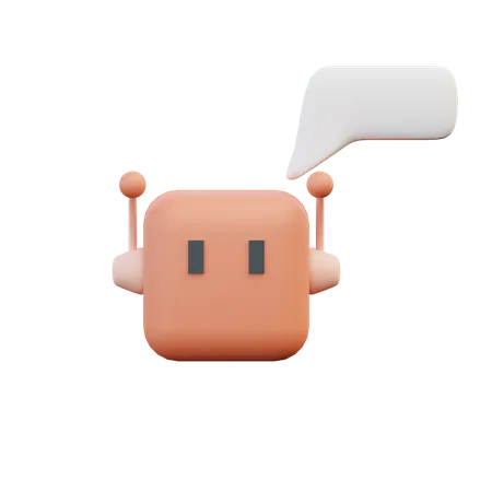 Chatbot  3D Illustration