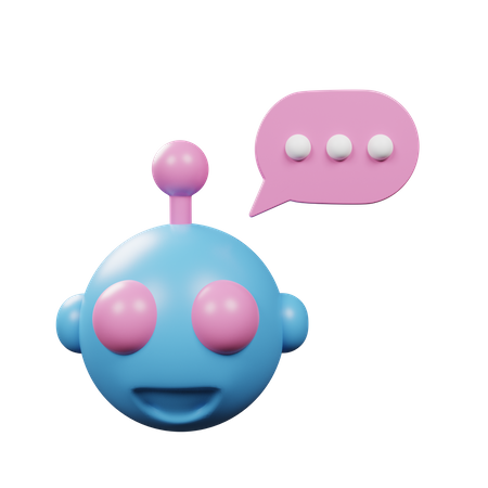 Chatbot  3D Illustration