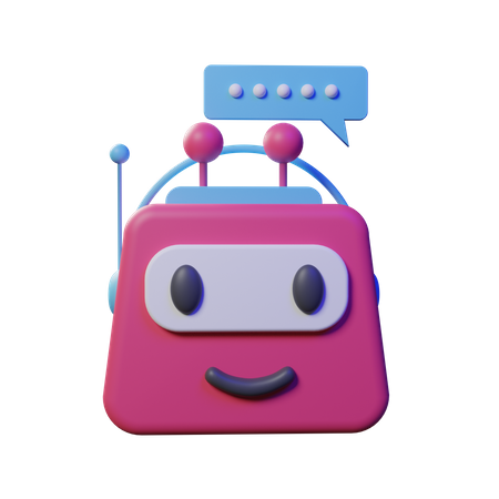 Chatbot  3D Illustration