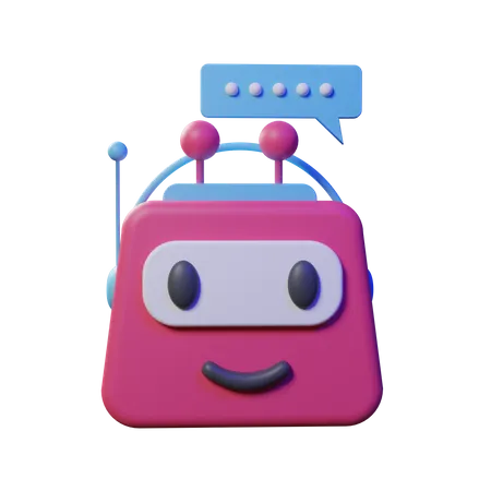 Chatbot  3D Illustration