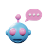 chatbot 3d icon
