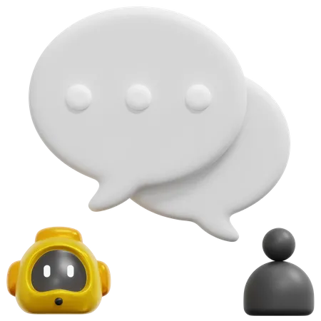 Chatbot  3D Icon