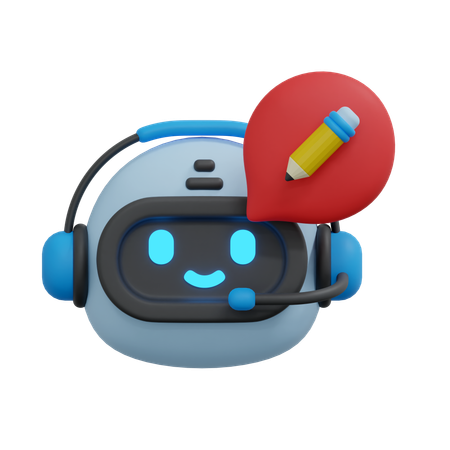 Chatbot erstellen  3D Icon