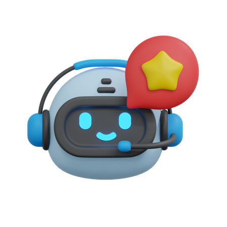 Chatbot favorito  3D Icon