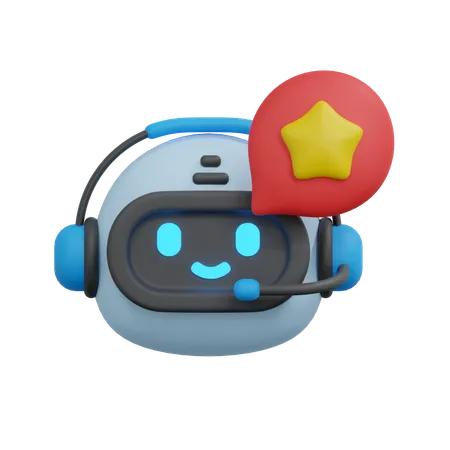 Chatbot favorito  3D Icon