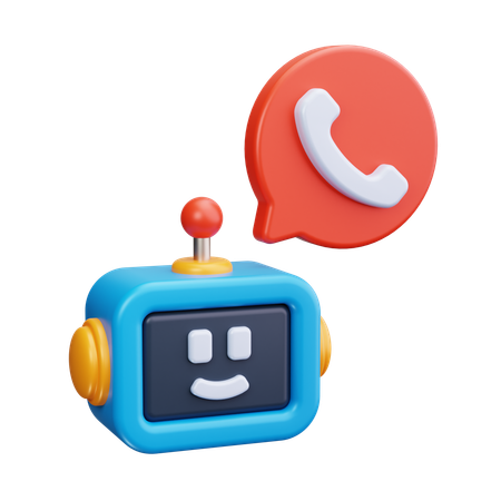 Chatbot-Unterstützung  3D Icon