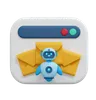 chatbot mail message