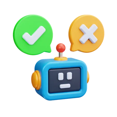 Chatbot Results  3D Icon
