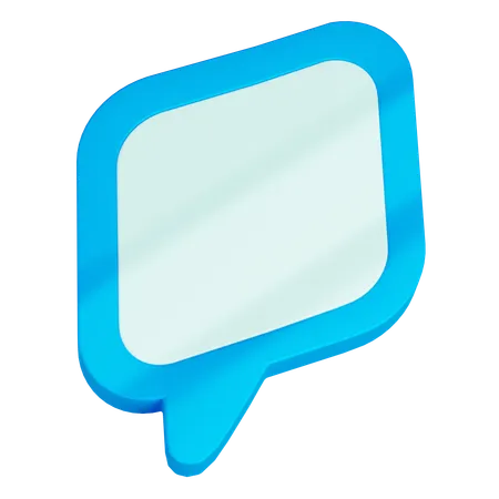 Chatbox  3D Icon