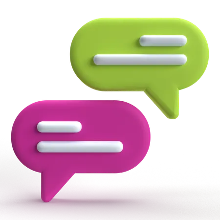 Chatbox  3D Icon