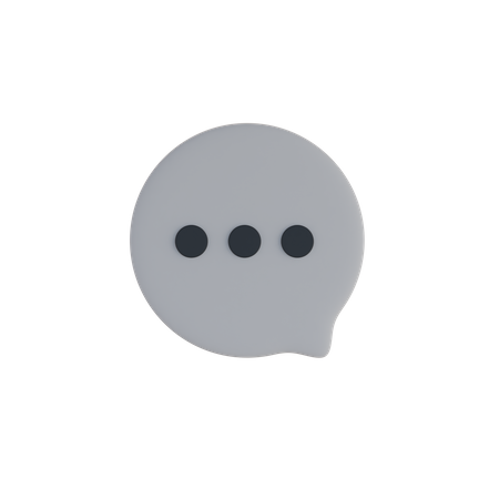 Chatbox  3D Icon