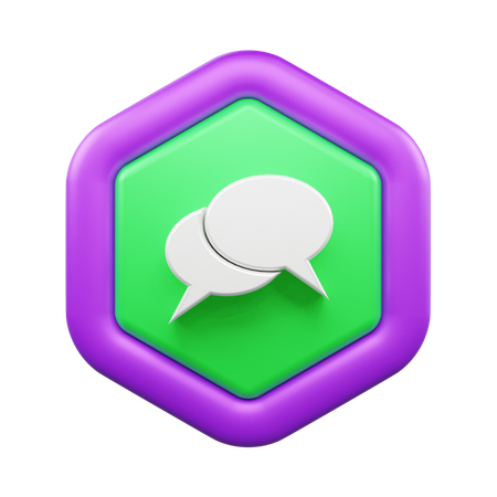 Charlando  3D Icon