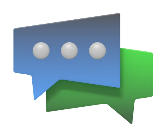 Charlando  3D Icon