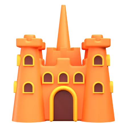 Château  3D Icon