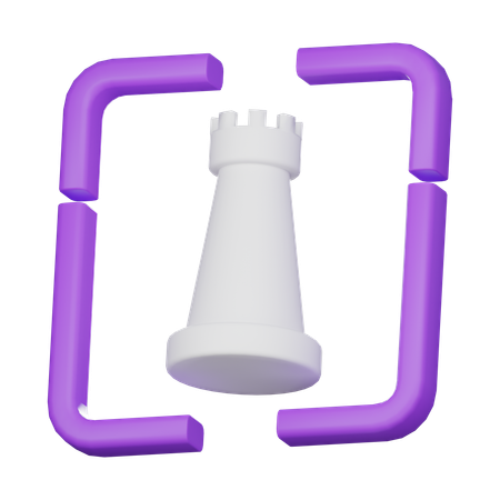 Château  3D Icon