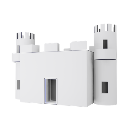 Château  3D Illustration