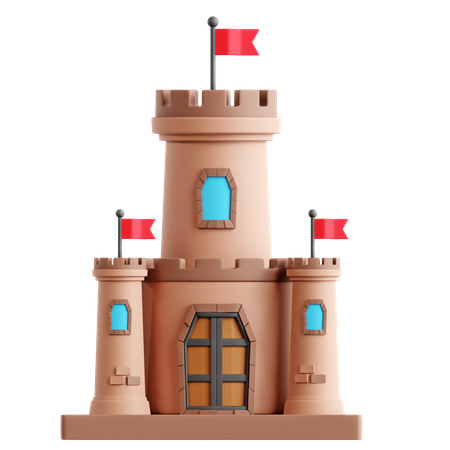 Château  3D Icon