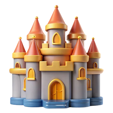 Château royal  3D Icon