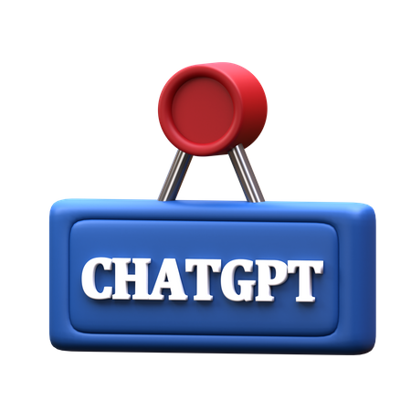 Signe chatgpt  3D Icon