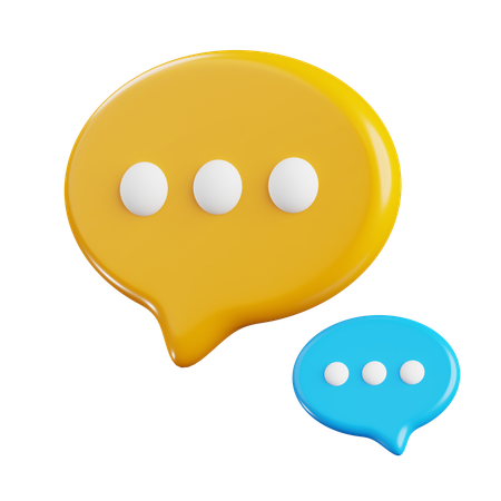Chating  3D Icon