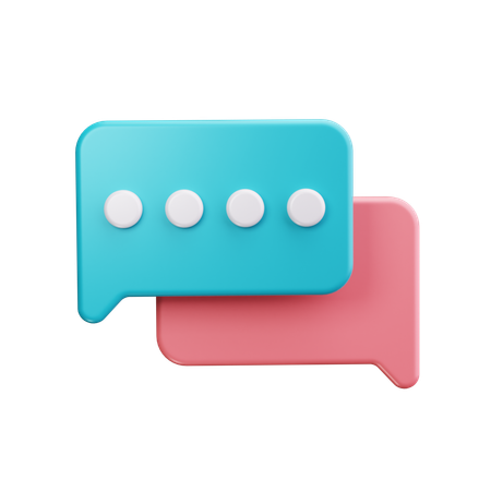 Chatten  3D Icon