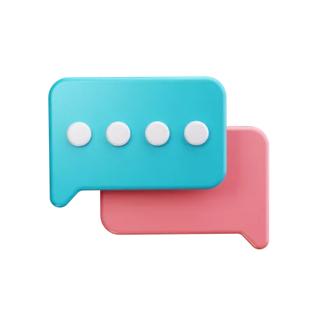 Chatten  3D Icon