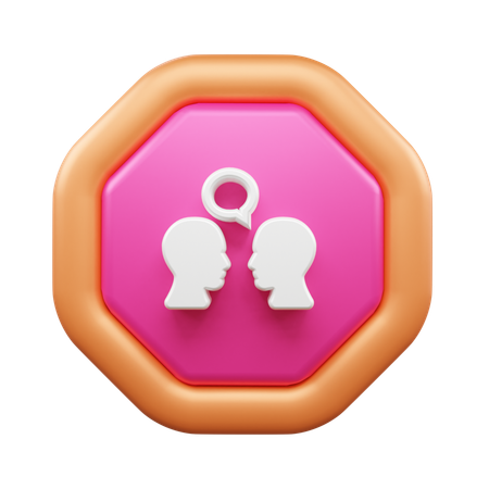 Chatten  3D Icon