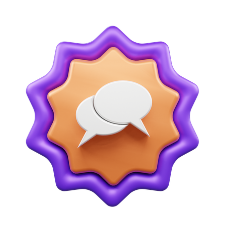 Chatten  3D Icon