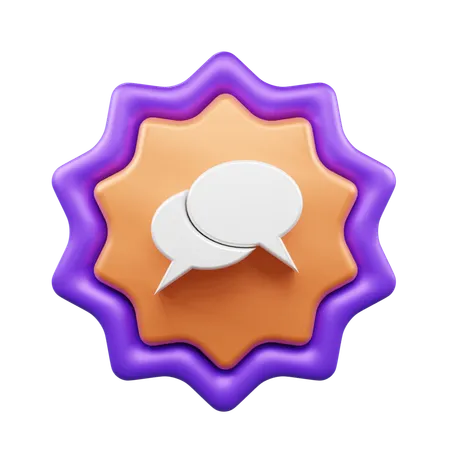 Chatten  3D Icon